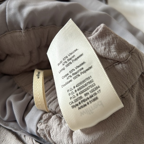 Wilfred Montrouge grey shorts size S - Picture 5 of 6